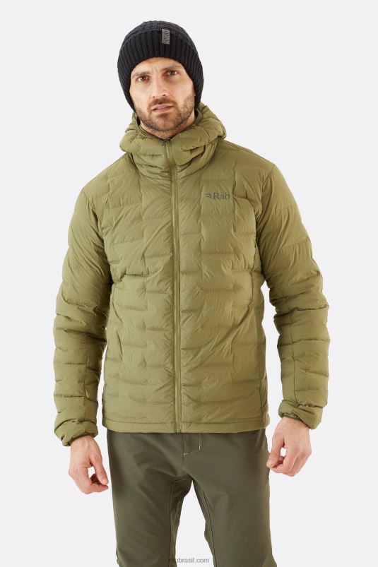 L0n04862 Cubit Jaqueta Com Capuz Stretch Rab