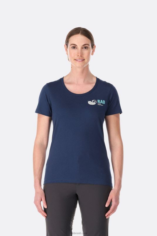 L0n04397 Camiseta Vintage De Postura Rab